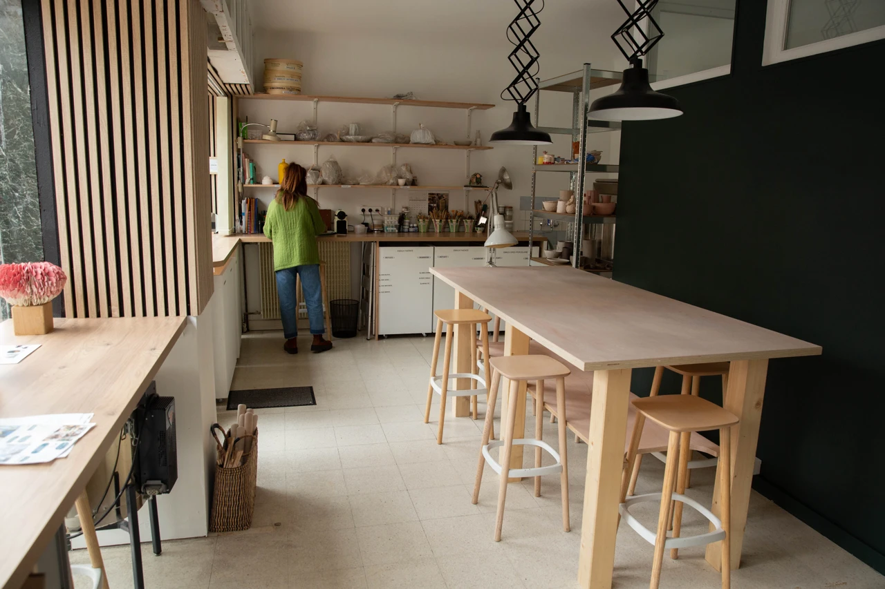 L'atelier de céramique PAO
