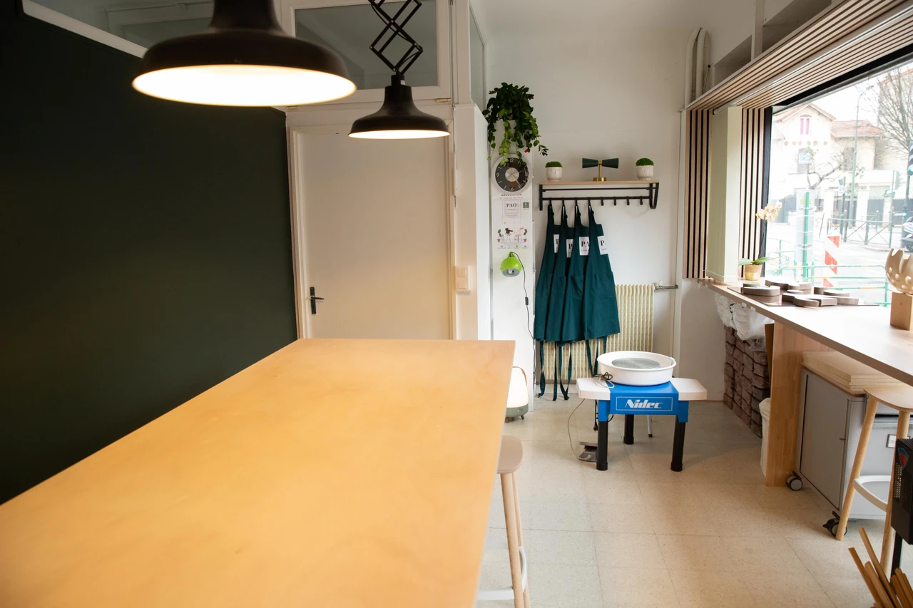 L'atelier de céramique PAO à Clamart